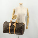 LOUIS VUITTON Monogram Keepall 50 Boston Bag M41426 LV Auth 185599SAM-24