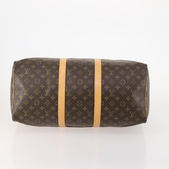 LOUIS VUITTON Monogram Keepall 50 Boston Bag M41426 LV Auth 185599SAM