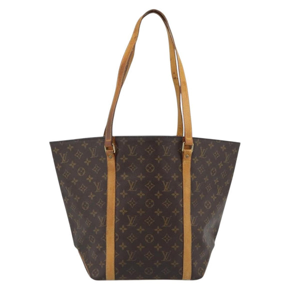 LOUIS VUITTON Monogram Sac Shopping GM Tote Bag M51110 LV Auth 185607