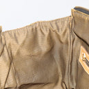 FENDI Zucca Canvas Handtas Zwart Bruin Auth 185608A-24