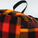 Vivienne Westwood Tote Bag Canvas Orange Gold Auth 185611A-17