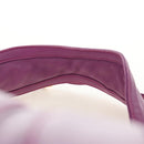 PRADA Shoulder Bag Leather 2way Purple Gold Auth 185613M-16