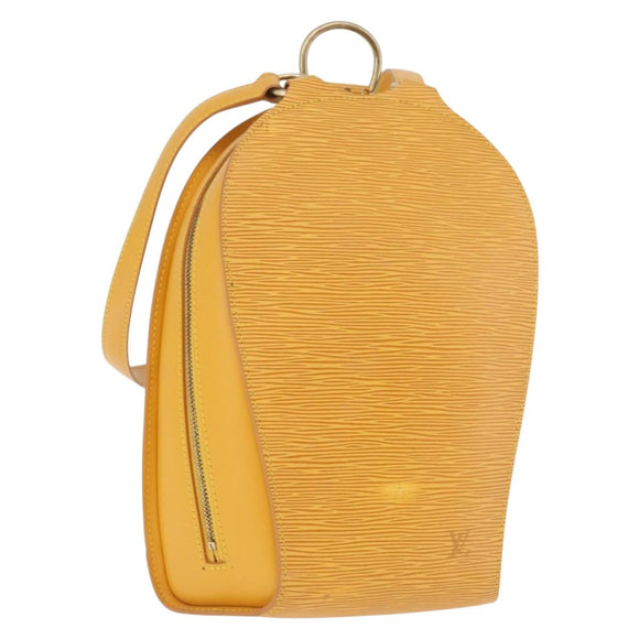 LOUIS VUITTON Epi Mabillon Backpack Yellow M52239 LV Auth 185616A