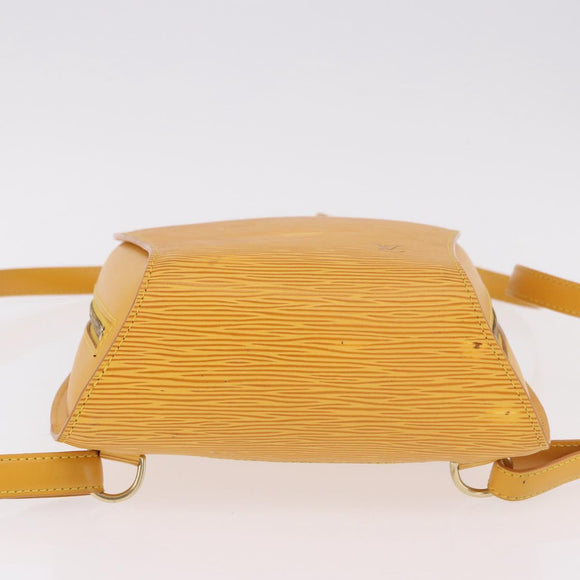 LOUIS VUITTON Epi Mabillon Backpack Yellow M52239 LV Auth 185616A
