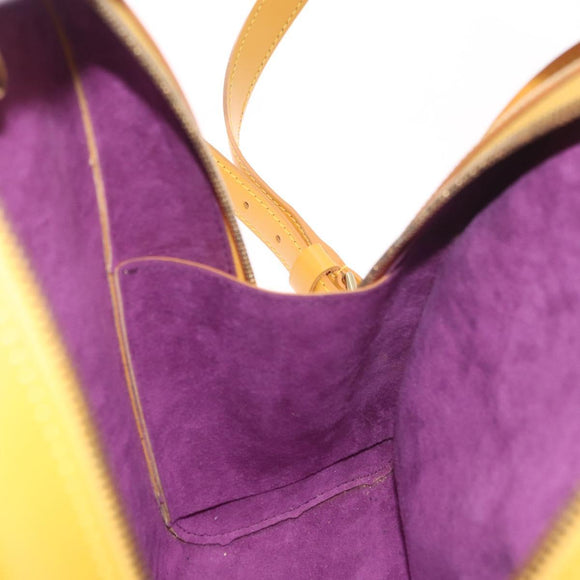 LOUIS VUITTON Epi Mabillon Backpack Yellow M52239 LV Auth 185616A