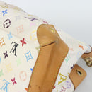 LOUIS VUITTON Monogram Multicolor Ursula Tote Bag White M40123 LV Auth 185619-12