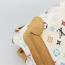 LOUIS VUITTON Monogram Multicolor Ursula Tote Bag White M40123 LV Auth 185619-13