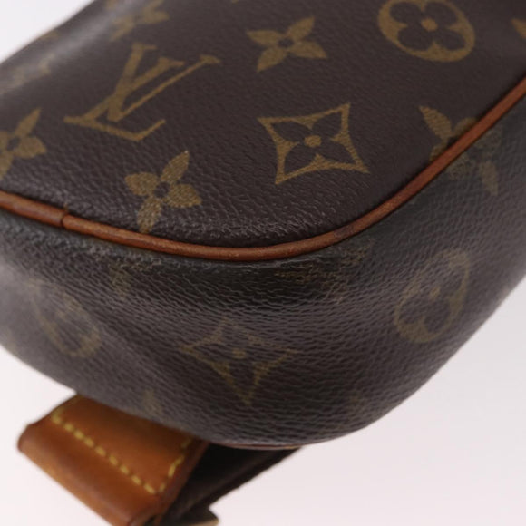 LOUIS VUITTON Monogram Pochette Gange Shoulder Bag M51870 LV Auth 185622