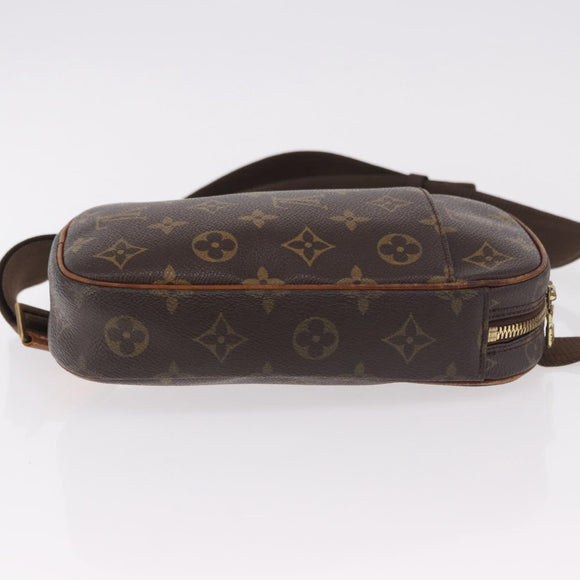 LOUIS VUITTON Monogram Pochette Gange Shoulder Bag M51870 LV Auth 185622