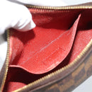 LOUIS VUITTON Damier Ebene Pochette Cosmetic PM Pouch N47516 LV Auth 185623-17
