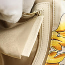 FENDI Zucca Canvas Mamma Baguette Bag Nylon 2way Beige Gold Auth 185628SAM-11