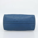 LOUIS VUITTON Epi Speedy 35 Hand Bag Toledo Blue M42995 LV Auth 185633-5