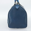 LOUIS VUITTON Epi Speedy 35 Hand Bag Toledo Blue M42995 LV Auth 185633-3