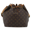 LOUIS VUITTON Monogram Petit Noe Shoulder Bag M42226 LV Auth 185637-13