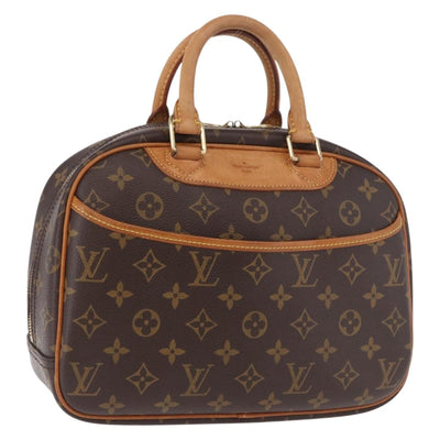 LOUIS VUITTON Monogram Trouville Hand Bag M42228 LV Auth 185638A