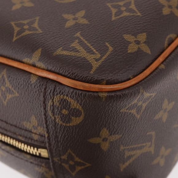 LOUIS VUITTON Monogram Trouville Hand Bag M42228 LV Auth 185638A