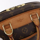 LOUIS VUITTON Monogram Trouville Hand Bag M42228 LV Auth 185638A-9