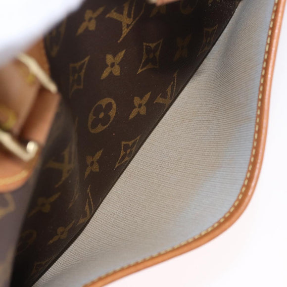 LOUIS VUITTON Monogram Trouville Hand Bag M42228 LV Auth 185638A