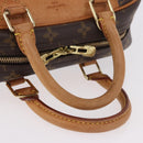 LOUIS VUITTON Monogram Trouville Hand Bag M42228 LV Auth 185638A-7