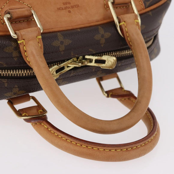 LOUIS VUITTON Monogram Trouville Hand Bag M42228 LV Auth 185638A
