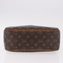 LOUIS VUITTON Monogram Trouville Hand Bag M42228 LV Auth 185638A-5