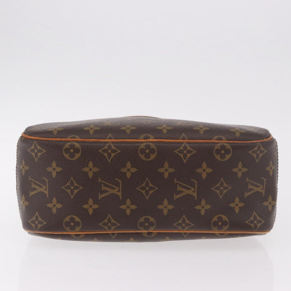 LOUIS VUITTON Monogram Trouville Hand Bag M42228 LV Auth 185638A