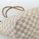 LOUIS VUITTON Damier Azur Neverfull MM Tote Bag N41605 LV Auth 185639-17