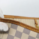 LOUIS VUITTON Damier Azur Neverfull MM Tote Bag N41605 LV Auth 185639-9