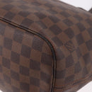 LOUIS VUITTON Damier Ebene Neverfull MM Tote Bag N51105 LV Auth 185640-15