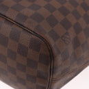 LOUIS VUITTON Damier Ebene Neverfull MM Tote Bag N51105 LV Auth 185640-17
