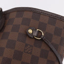 LOUIS VUITTON Damier Ebene Neverfull MM Tote Bag N51105 LV Auth 185640-18