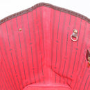 LOUIS VUITTON Damier Ebene Neverfull MM Tote Bag N51105 LV Auth 185640-22