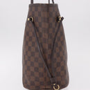 LOUIS VUITTON Damier Ebene Neverfull MM Tote Bag N51105 LV Auth 185640-3