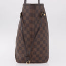 LOUIS VUITTON Damier Ebene Neverfull MM Tote Bag N51105 LV Auth 185640-5