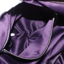 Miu Miu Hand Bag Leather Purple Auth 185647M-23