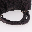 Miu Miu Hand Bag Leather Purple Auth 185647M-7