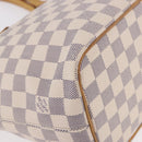 LOUIS VUITTON Damier Azur Saleya PM Tote Bag N51186 LV Auth 185655-10
