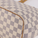 LOUIS VUITTON Damier Azur Saleya PM Tote Bag N51186 LV Auth 185655-14