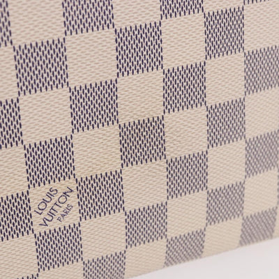 LOUIS VUITTON Damier Azur Saleya PM Tote Bag N51186 LV Auth 185655 - 0