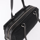 PRADA Shoulder Bag Nylon Black Silver Auth 185658SAM-6