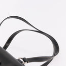 PRADA Shoulder Bag Nylon Black Silver Auth 185658SAM-14