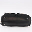 PRADA Shoulder Bag Nylon Black Silver Auth 185658SAM-5