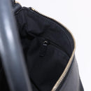 GUCCI GG Canvas Abbey Shoulder Bag Black Gold 190525 Auth 185668V-23