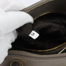 PRADA Galleria Hand Bag Saffiano leather 2way Gray Gold Auth 185671A-34