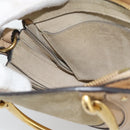 Chloe Hand Bag Leather 2way Beige Gold Auth 185674A-22