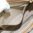 Chloe Hand Bag Leather 2way Beige Gold Auth 185674A-23