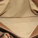 BOTTEGA VENETA INTRECCIATO Hand Bag Leather Brown Gold 171265 Auth 185676-21