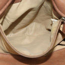 BOTTEGA VENETA INTRECCIATO Hand Bag Leather Brown Gold 171265 Auth 185676-24