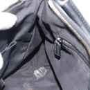 GUCCI GG Canvas Abbey Shoulder Bag Black Gold 190525 Auth 185679V-20