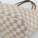 LOUIS VUITTON Damier Azur Neverfull PM Tote Bag N41362 LV Auth 185688-8